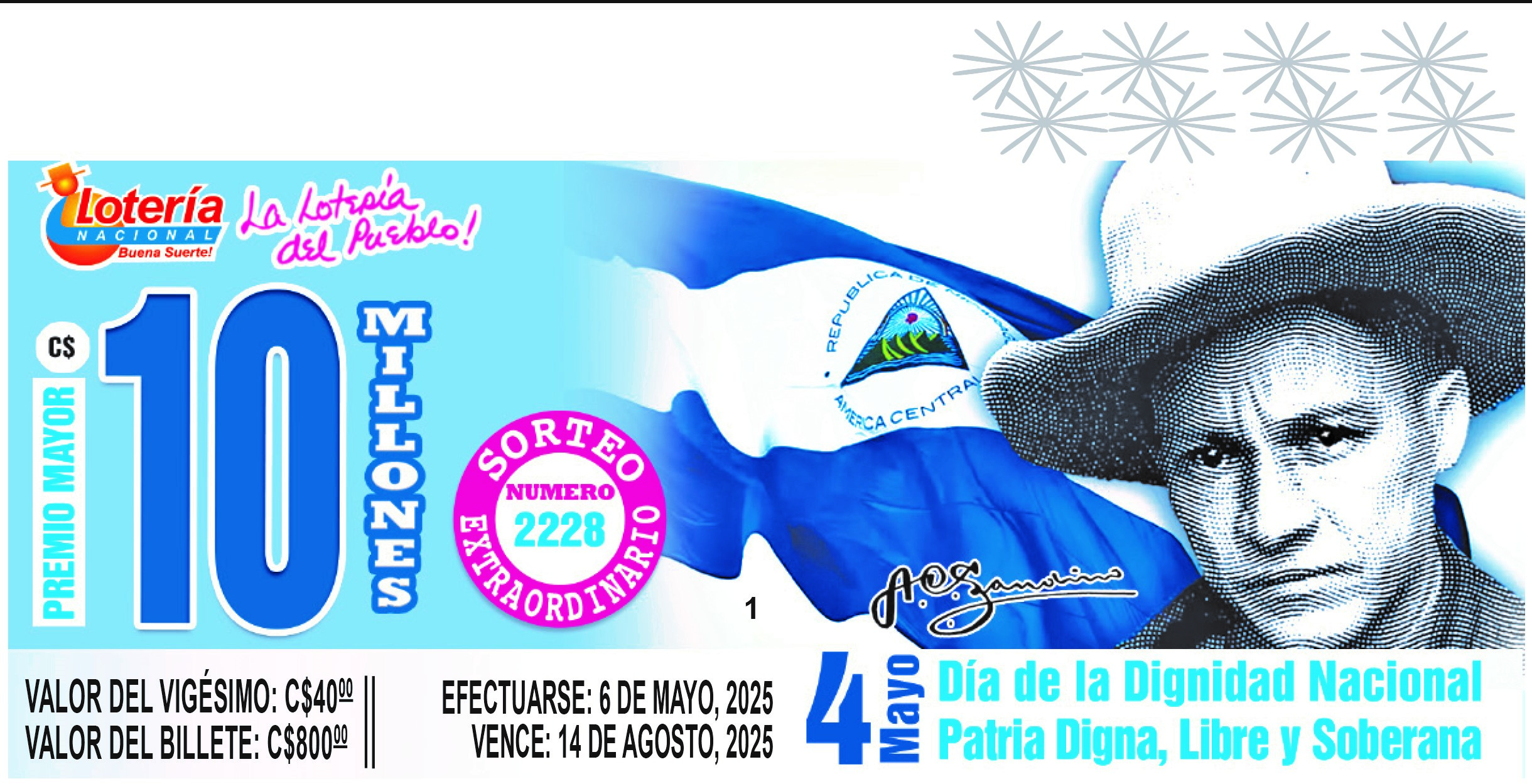 sorteo 2228