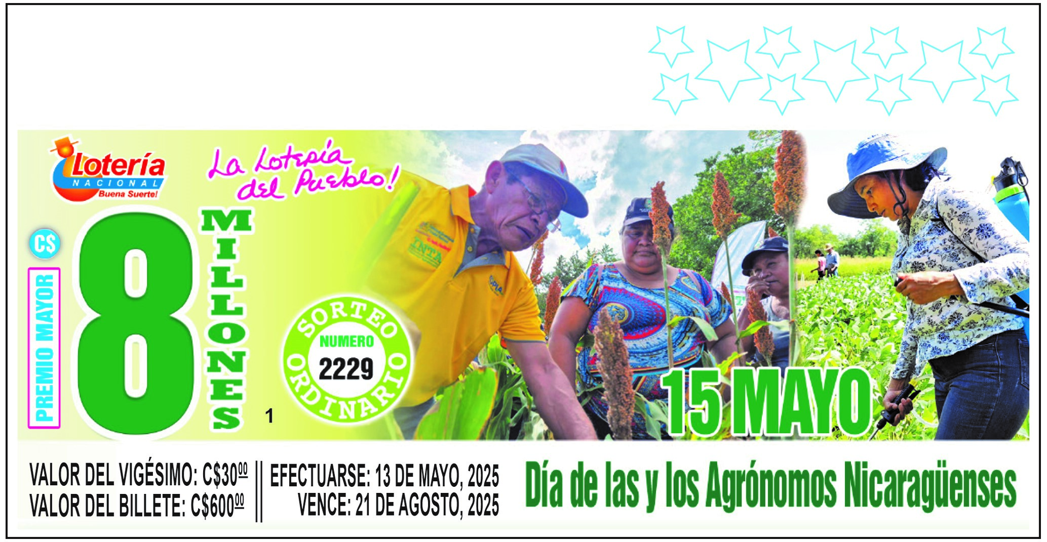 sorteo 2229