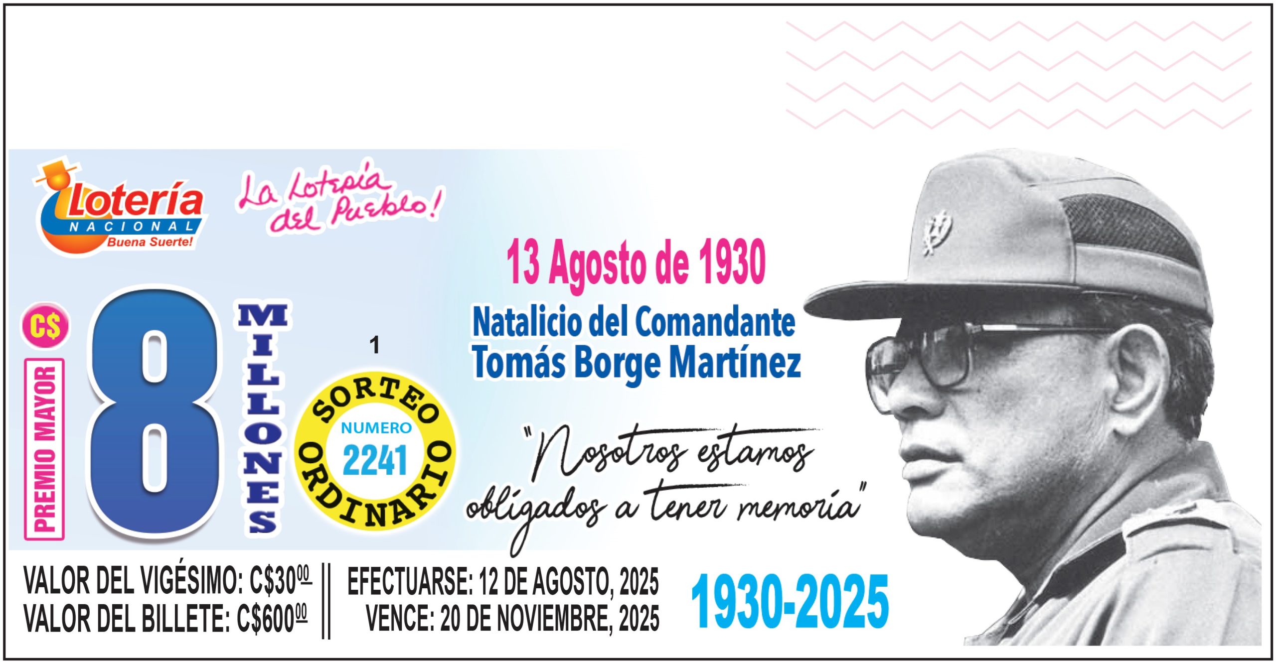 sorteo 2241
