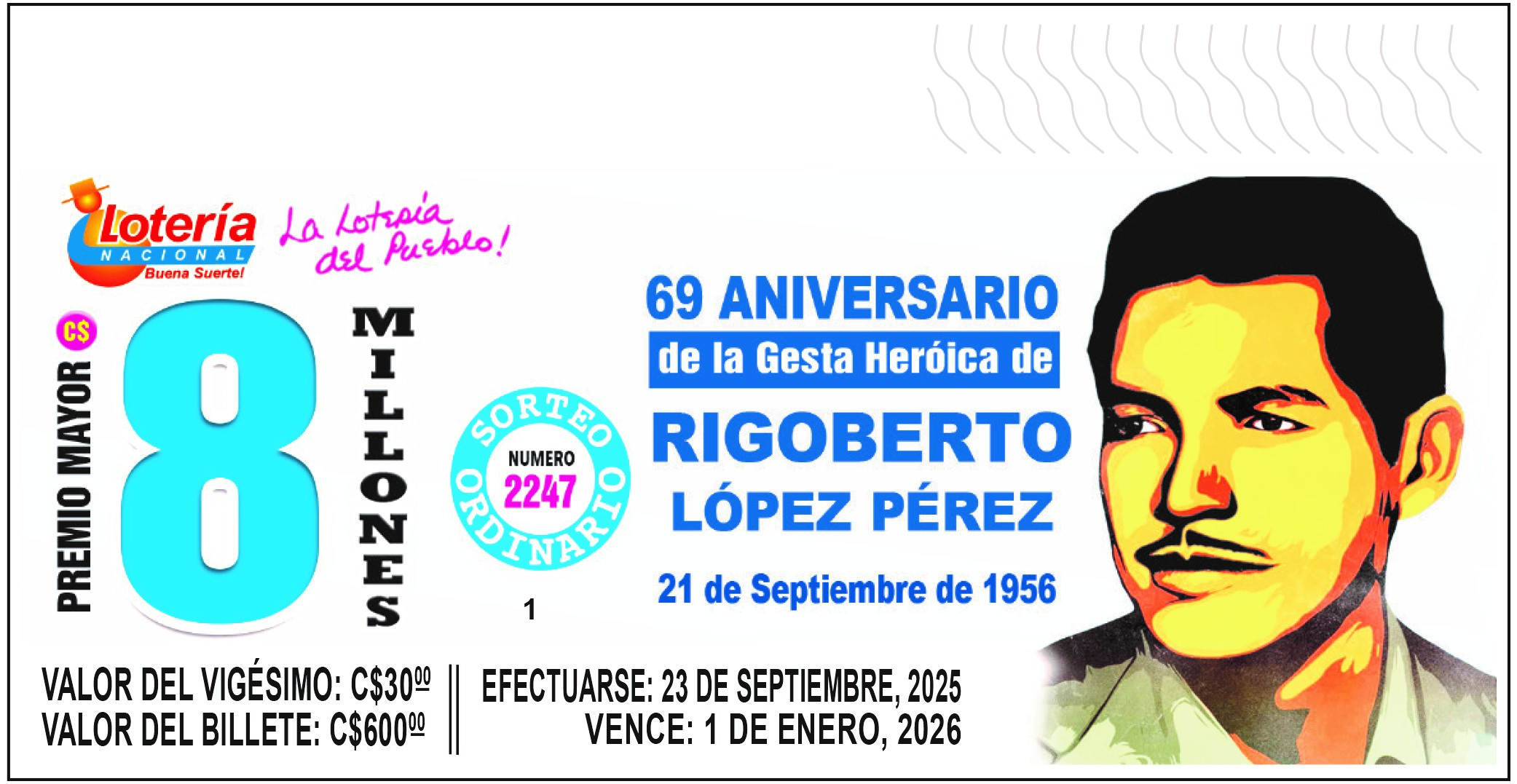 sorteo 2247