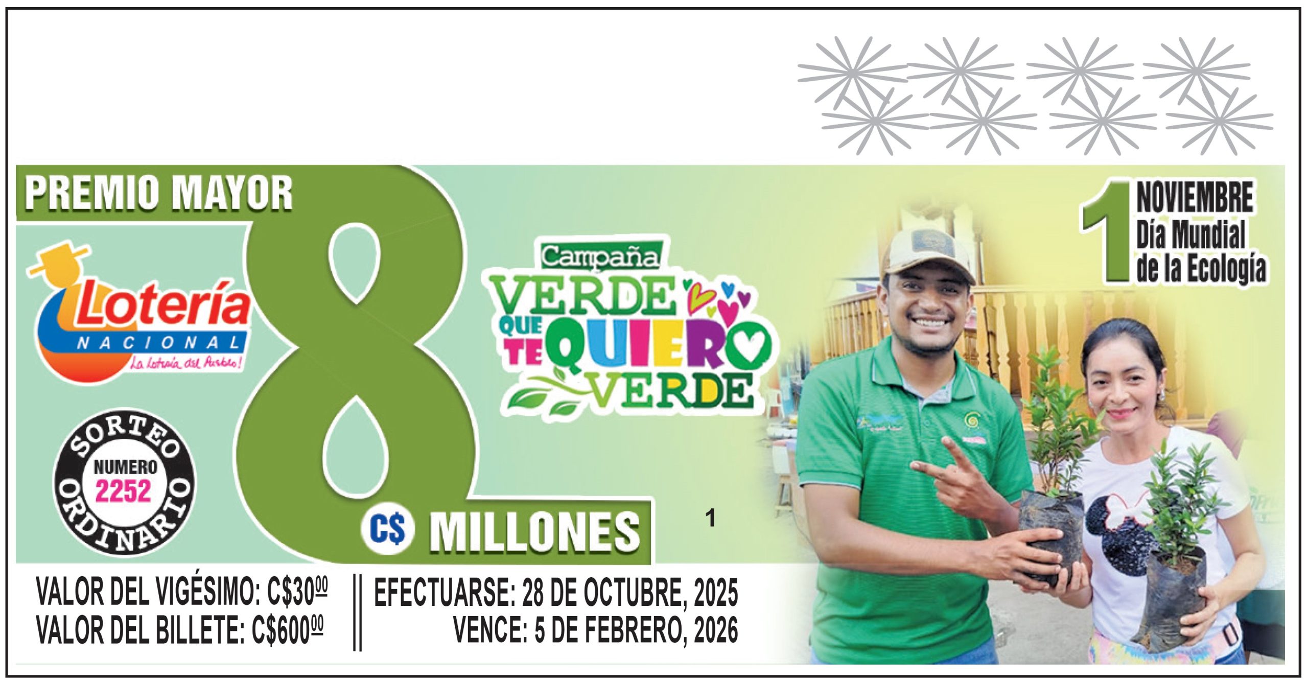sorteo 2252