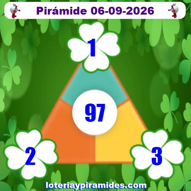 Pirámide de la lotería para mañana